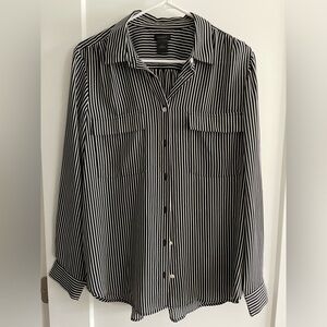 Ann Taylor Striped Blouse